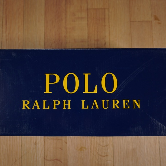 Polo Ralph Lauren Bear Slide Yellow Size 13 D PU EVA Brand New - Picture 10 of 11